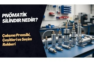 Pnömatik Silindir Nedir? Çalışma Prensibi, Çeşitleri ve Seçim Rehberi