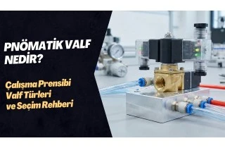 Pnömatik Valf Nedir? Çalışma Prensibi, Valf Türleri ve Seçim Rehberi