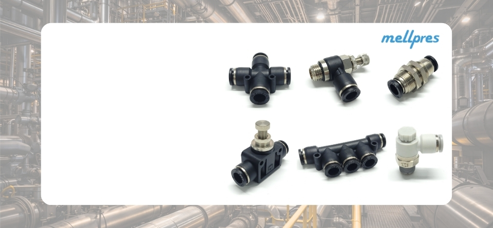 Mellpres Pnömatik Bağlantı Elemanları