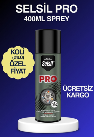selsil pro sprey 400 ml koli 24 lü