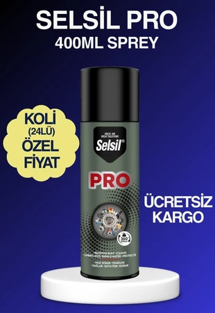 selsil pro sprey 400 ml koli 24 lü