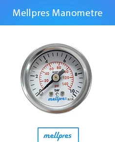 pnömatik manometre mellpres