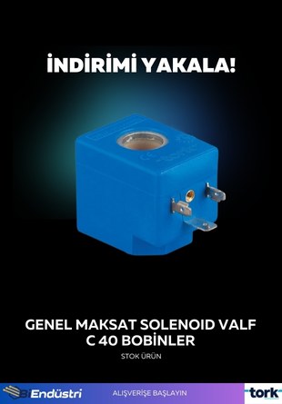 c40 solenoid valf bobini