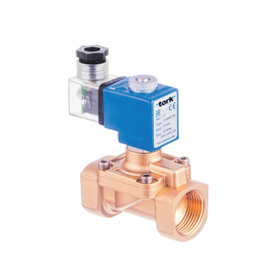 1 1/4" N.K. SOLENOİD VALF G.M. 0,5-12 BAR ORF. 30 MM PİRİNÇ 1 1/4" N.K. SOLENOİD VALF G.M. 0,5-12 BAR ORF. 30 MM PİRİNÇ