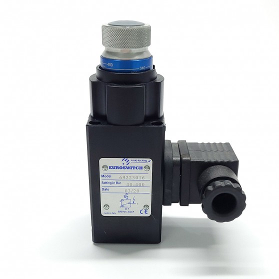 Euroswitch 40-400 Bar Basınç Anahtarı G1/4 (Çift Kontak-SPDT)-69223016 Euroswitch 40-400 Bar Basınç Anahtarı G1/4 (Çift Kontak-SPDT)-69223016