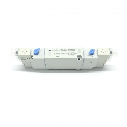 5240 5/2 Double Coil 24VDC Plate Type Valve with 1m Cable