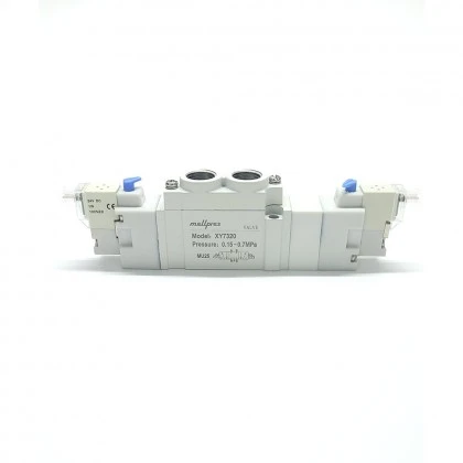 7320A 1/4 5/3 Double Coil 24VDC KM Valve with 1m Cable