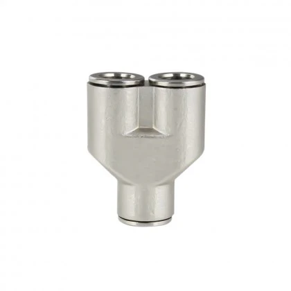 Cmatic MA37 08 08 Pnömatik Y Bağlantı Metal Seri