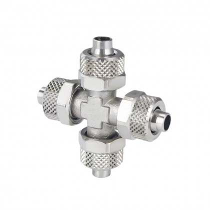 Cmatic MC22 08 08 Metal Series Pneumatic Cross for Nut Tightening