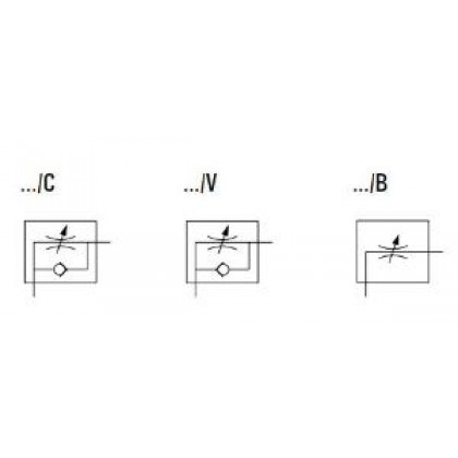 Cmatic MV38 10 38/V Tornavida Tip Teknopolimer Hız Ayar Valfi