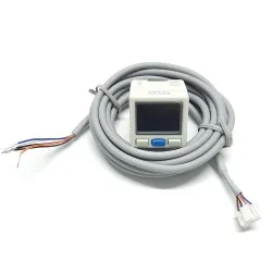 Dijital Göstergeli Basınç Sensörü -1 / +10 bar G1/8 - 2xPNP Çıkışlı