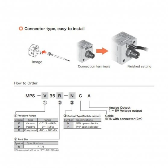 KCC Convum Dijital Vakummetre -1 Bar Pnp KCC Convum Dijital Vakummetre -1 Bar Pnp