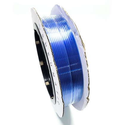 16x11 mm PU Pnömatik Hortum Şeffaf Mavi