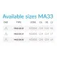 Cmatic MA33 00 18 - 1/8" Tekli Saplama Dişi Cmatic MA33 00 18 - 1/8" Tekli Saplama Dişi