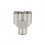 Cmatic MA37 08 08 Pnömatik Y Bağlantı Metal Seri