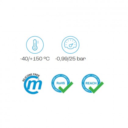 Cmatic MC22 06 06 Metal Seri Somun Sıkmalı Pnömatik Kruva