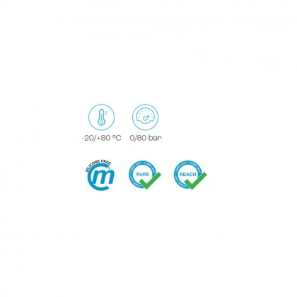 Cmatic MP11 04 1/8 Düz Erkek Yağlama Rakor 80 Bar Cmatic MP11 04 1/8 Düz Erkek Yağlama Rakor 80 Bar