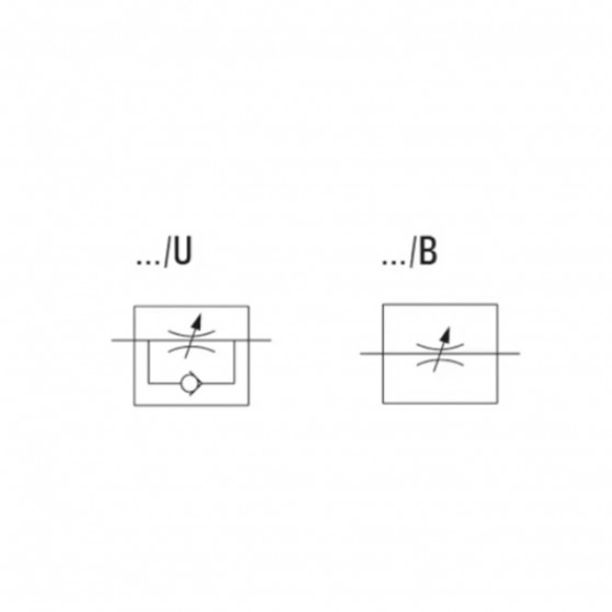 Cmatic MV21 00 12/B Hat Tipi Hız Ayar Valfi Çift Yön Cmatic MV21 00 12/B Hat Tipi Hız Ayar Valfi Çift Yön