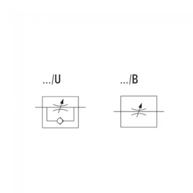 Cmatic MV21 00 M5/U Hat Tipi Hız Ayar Valfi Tek Yön