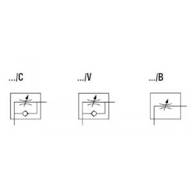 Cmatic MV38 08 14/V Tornavida Tip Teknopolimer Hız Ayar Valfi