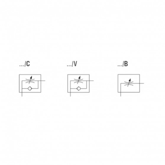 Cmatic MV38 08 38/C Tornavida Tip Teknopolimer Hız Ayar Valfi Cmatic MV38 08 38/C Tornavida Tip Teknopolimer Hız Ayar Valfi