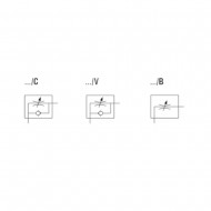 Cmatic MV38 10 14/C- Tornavida Tip Teknopolimer Hız Ayar Valfi