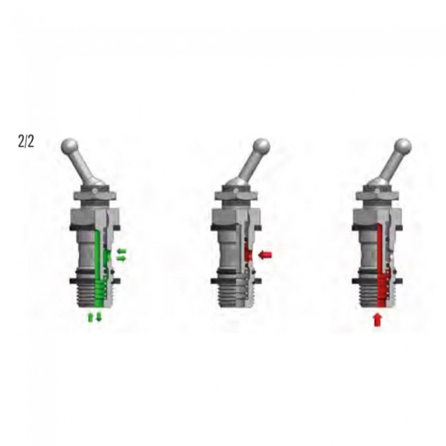 Cmatic MV46 00 18 - 3 Mandal Valf 1/8 3/2