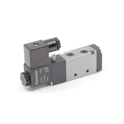Pemaks PV1E-52-18-V1 Seri Tek Bobin 5/2-1/8  Solenoid Valf