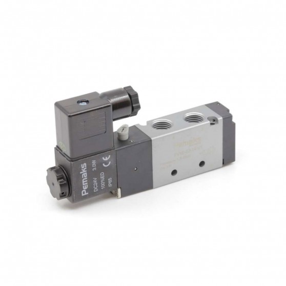 Pemaks PV1E-52-18-V1 Seri Tek Bobin 5/2-1/8 Solenoid Valf Pemaks PV1E-52-18-V1 Seri Tek Bobin 5/2-1/8 Solenoid Valf