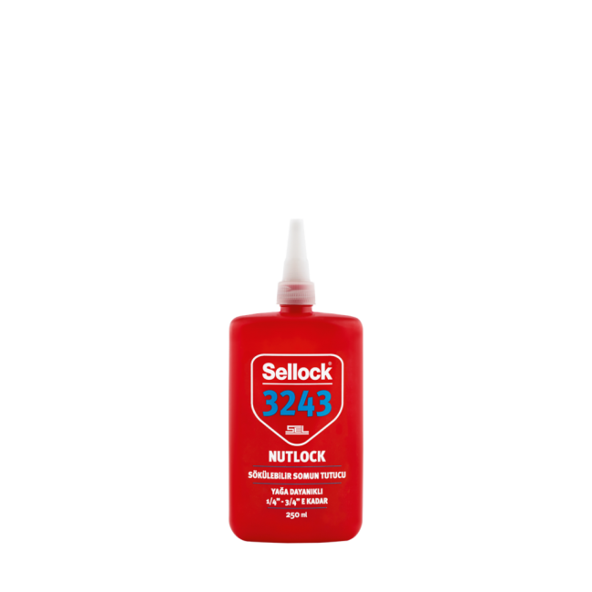 Selsil Sellock 3243 Nutlock 250ml Mavi Selsil Sellock 3243 Nutlock 250ml Mavi