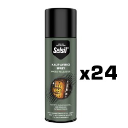 Selsil Kalıp Ayırıcı Sprey Slikonlu 400 ML 1 KOLİ (24 ADET)
