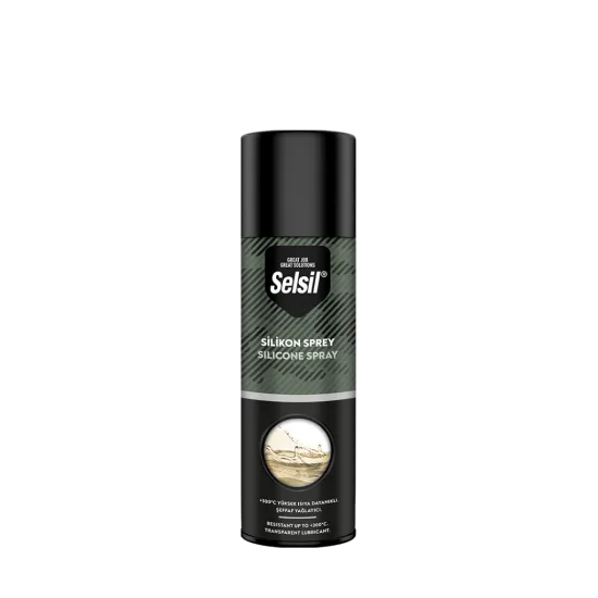 Selsil Silikon Sprey Isıya Dayanıklı 200ml Selsil Silikon Sprey Isıya Dayanıklı 200ml