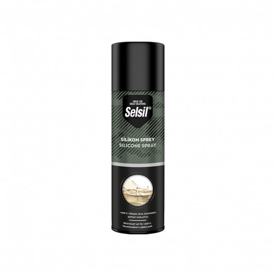 Selsil Silikon Sprey Yüksek Isı Dayanıklı 500 ml Selsil Silikon Sprey Yüksek Isı Dayanıklı 500 ml