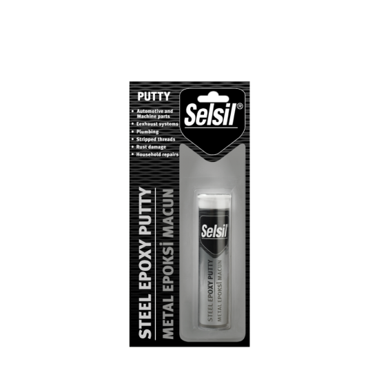 Selsil Metal Yapıştırıcı Epoksi Macun 57 g Selsil Metal Yapıştırıcı Epoksi Macun 57 g