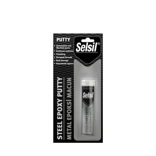 Selsil Metal Yapıştırıcı Epoksi Macun 57 g Selsil Metal Yapıştırıcı Epoksi Macun 57 g