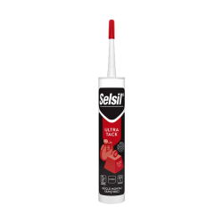 Selsil UltraTack Çok Güçlü Montaj Yapıştırıcı Silikon 290 ML BEYAZ Selsil UltraTack Çok Güçlü Montaj Yapıştırıcı Silikon 290 ML BEYAZ