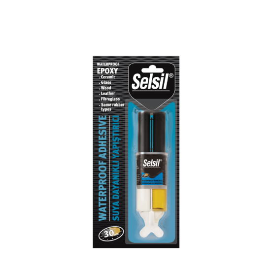 Selsil Suya Dayanıklı Yapıştırıcı 30 min Şırıngalı 28 G Selsil Suya Dayanıklı Yapıştırıcı 30 min Şırıngalı 28 G