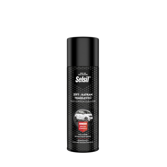 Selsil Zift Katran Temizleyici Sprey 200 ml Selsil Zift Katran Temizleyici Sprey 200 ml