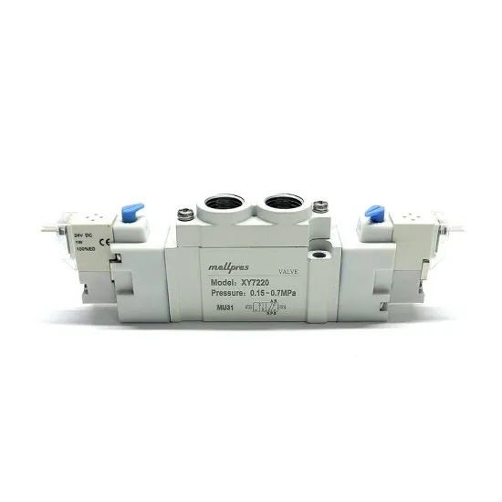 7220A 1/4 5/2 Çift Bobin 24vdc 1mt Kablolu