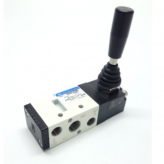 KCC 1/4 5/2 Kol-Kol Pnömatik Valf KCC 1/4 5/2 Kol-Kol Pnömatik Valf