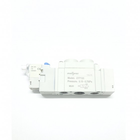 7120 1/4 5/2 Tek Bobin 24vdc 1mt Kablolu Valf 7120 1/4 5/2 Tek Bobin 24vdc 1mt Kablolu Valf