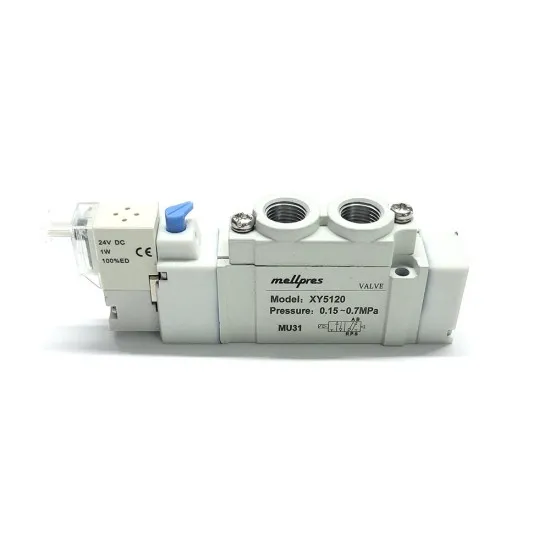 5120A 1/8 5/2 Tek Bobin 24vdc 1mt Kablolu Valf 5120A 1/8 5/2 Tek Bobin 24vdc 1mt Kablolu Valf