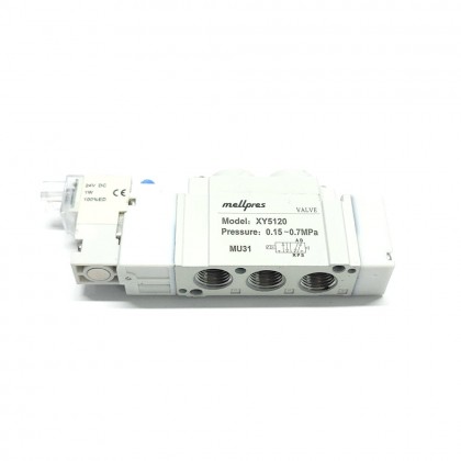 5120A 1/8 5/2 Tek Bobin 24vdc 1mt Kablolu Valf 5120A 1/8 5/2 Tek Bobin 24vdc 1mt Kablolu Valf