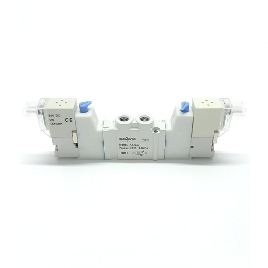 3220 M5 5/2 Çift Bobin 24vdc 1mt Kablolu Valf 3220 M5 5/2 Çift Bobin 24vdc 1mt Kablolu Valf