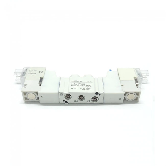 3220 M5 5/2 Çift Bobin 24vdc 1mt Kablolu Valf