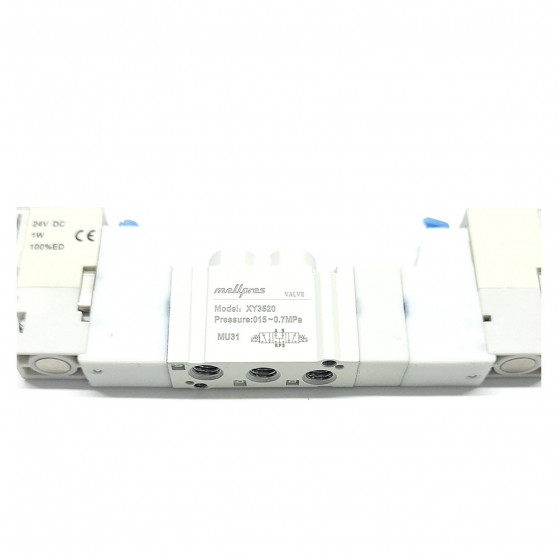 3520A M5 5/3 B.M. Çift Bobin 24vdc 1mt Kablolu Valf 3520A M5 5/3 B.M. Çift Bobin 24vdc 1mt Kablolu Valf